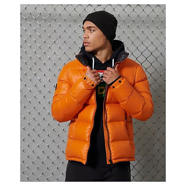 Superdry Lux Alpine Down Padded Mantel M Rustic Orange günstig online kaufen