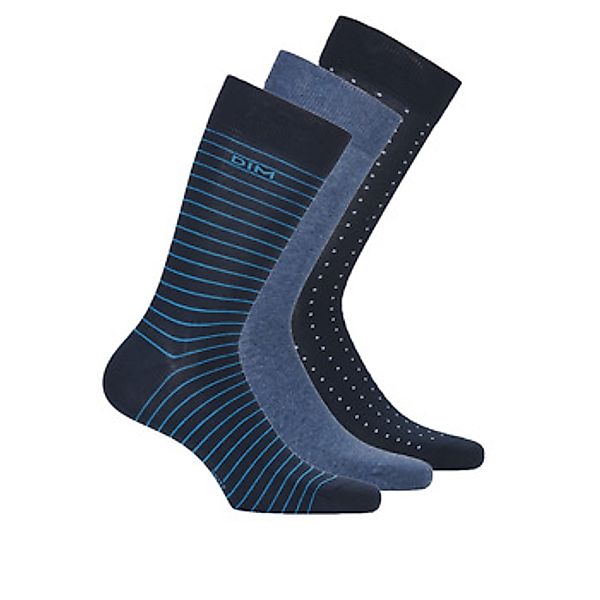 DIM  Socken MC COTON STYLE RAYURES ET POIS PACK X3 günstig online kaufen