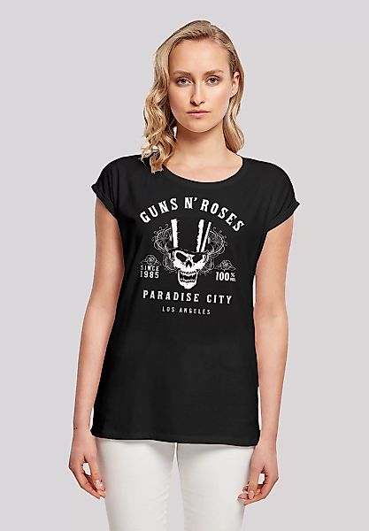 F4NT4STIC T-Shirt "Guns n Roses Whiskey Label Rock Band" günstig online kaufen