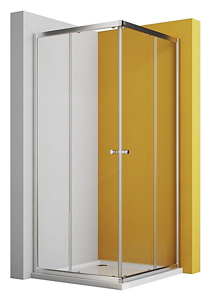 Boromal Eckdusche Duschkabine 75x75 Schiebetür Eckeinstieg günstig online kaufen
