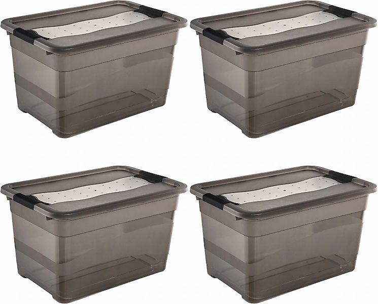 keeeper Aufbewahrungsbox "Cornelia, 4er Set, 52 L, 59,5 x 39,5 x 34 cm" dur günstig online kaufen