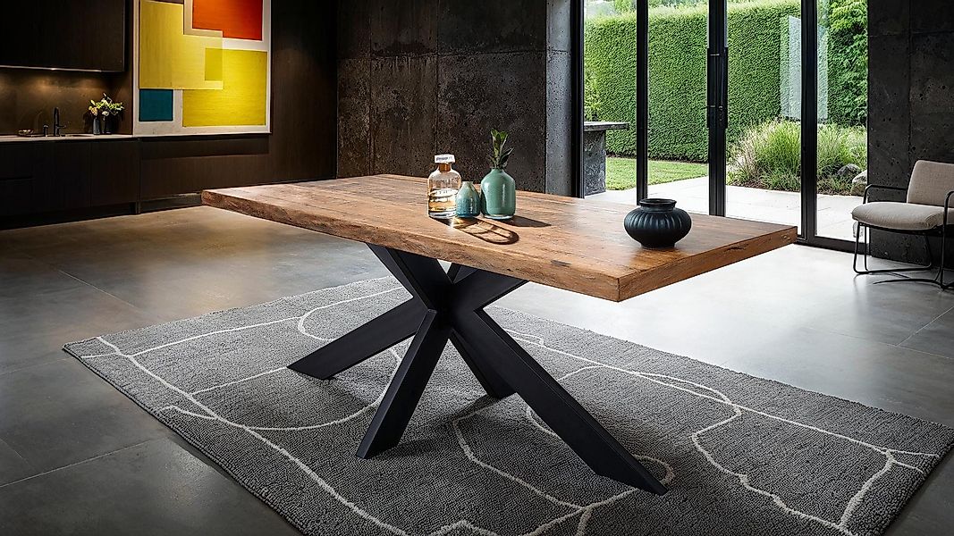 Massivart® Esstisch TIMKA 200 x 100 günstig online kaufen