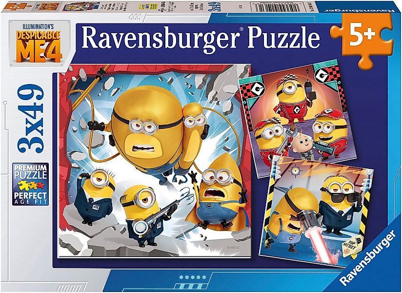 Ravensburger Puzzle Despicable Me 4, 147 Puzzleteile, Made in Europe günstig online kaufen