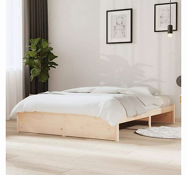 furnicato Bett Massivholzbett 140x200 cm Kiefer günstig online kaufen