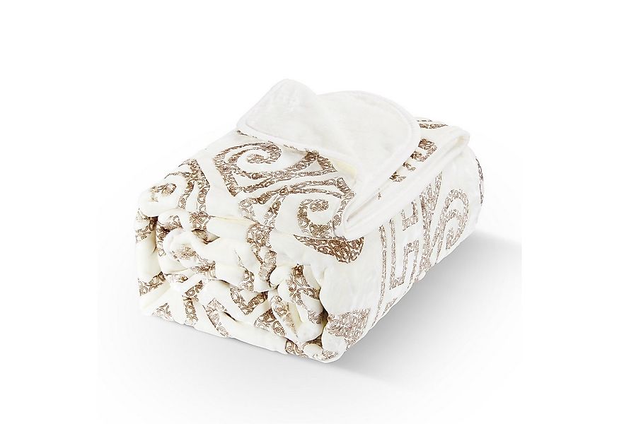 Wohndecke Kuscheldecke Flauschig 200x240 Warm Weiche Bettdecke Einfarbig, H günstig online kaufen