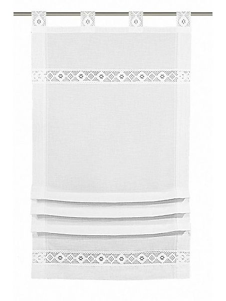 Neusser Collection Gardine Neusser Collection Landhaus Klippsrollo Daniela günstig online kaufen