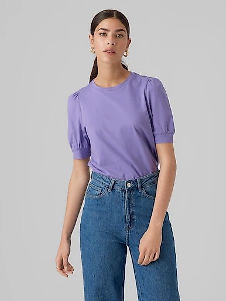 Vero Moda T-Shirt "VMKERRY 2/4 O-NECK TOP VMA JRS NOOS" mit Rundhalsausschn günstig online kaufen