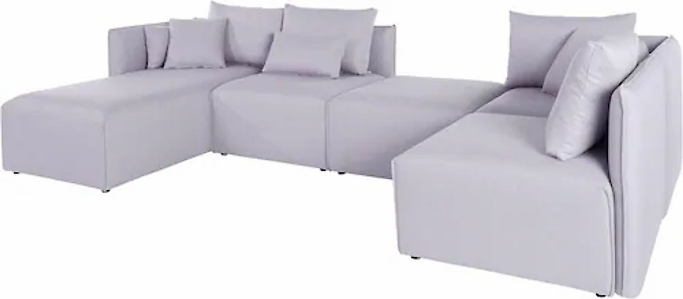 OTTO home Wohnlandschaft »Nöre U-Form« 5 Teile, in vielen Bezugsqualitäten günstig online kaufen
