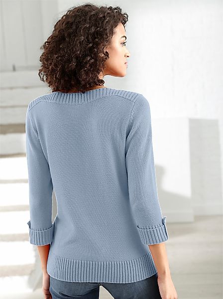 Witt Strickpullover 3/4 Arm-Pullover günstig online kaufen