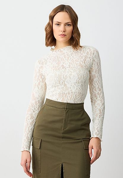 Jimmy Key Blusentop Slim Fit Strickbluse günstig online kaufen