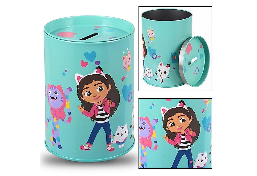 Sarcia.eu Spardose Gabby's Dollhouse Metallspardose runde Sparbüchse für Ki günstig online kaufen
