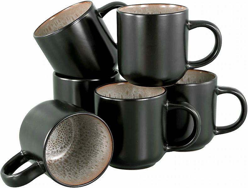 my home Becher "modernes 6-teiliges Kaffeebecher-Set Nydala" hohe Haltbarke günstig online kaufen