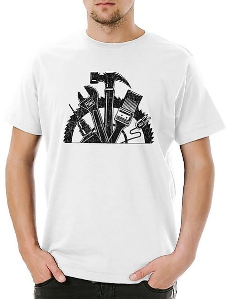 Urban Backwoods Print-Shirt Urban Backwoods Handyman Tools Herren T-Shirt W günstig online kaufen