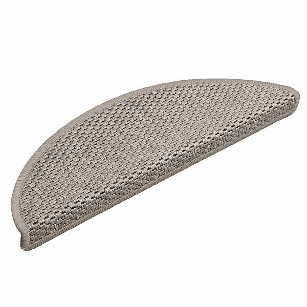 vidaXL Stufenmatten Selbstklebend Sisal-Optik 30Stk 56x17x3cm Silbern 33658 günstig online kaufen