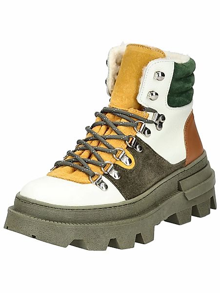 Lazamani Schnürstiefelette "Lazamani Stiefelette Leder" günstig online kaufen