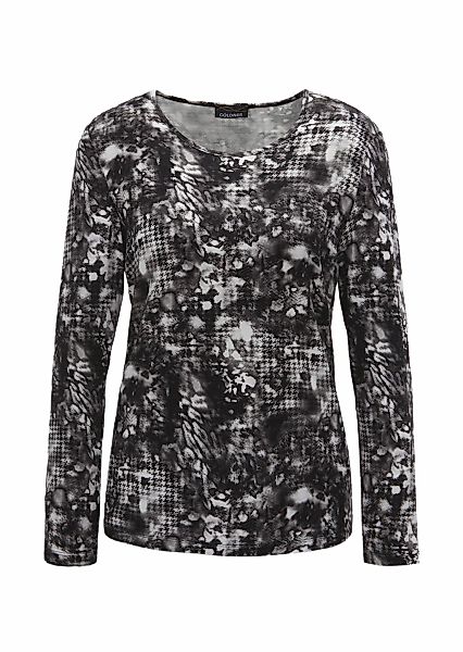 GOLDNER Print-Shirt "Langarmshirt mit Druck" günstig online kaufen