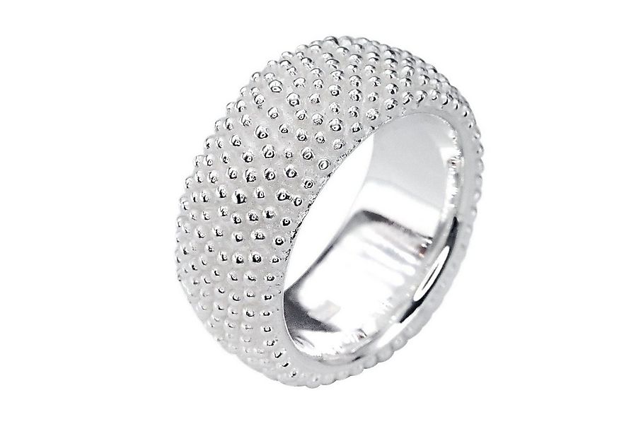 SILBERMOOS Silberring Bandring "Punkt für Punkt", 925 Sterling Silber günstig online kaufen