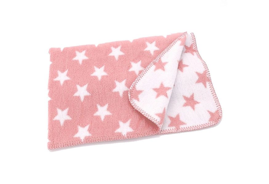 Babydecke Baby Kuscheldecke Sterne weiche Decke Babyzimmer, heimtexland, 75 günstig online kaufen