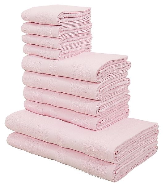 my home Handtuch Set Vanessa, 10-tlg günstig online kaufen