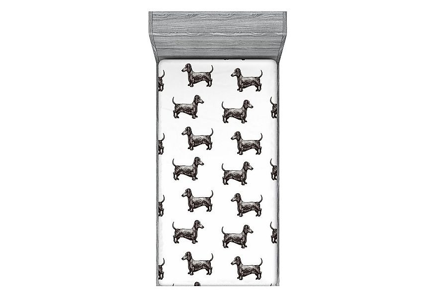 Abakuhaus Spannbettlaken Soft Dekorativer Stoff Bettwäsche Rund-um Elastisc günstig online kaufen