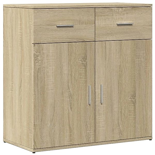 vidaXL Sideboard Sonoma-Eiche 79x38x80 cm Holzwerkstoff 840522 günstig online kaufen