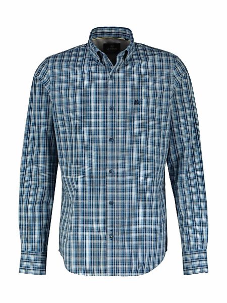 LERROS Karohemd "LERROS Kariertes Herrenhemd mit Button-down-Kragen" günstig online kaufen