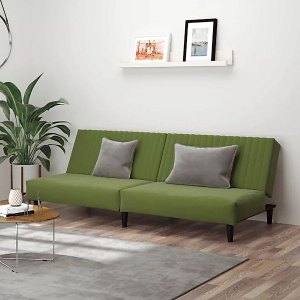 Tagesbett 2-sitzer Hellgrün Samt günstig online kaufen