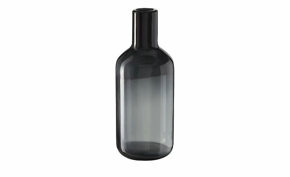 Vase ¦ schwarz ¦ Glas ¦ Maße (cm): H: 35  Ø: 14 Accessoires > Vasen - Höffn günstig online kaufen