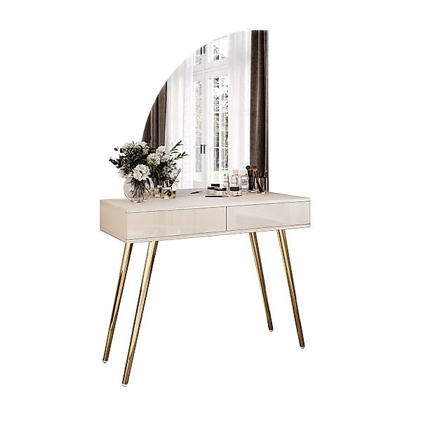 Lookway Schminktisch SIENNA-QS KASCHMIR mit LED-Spiegel günstig online kaufen