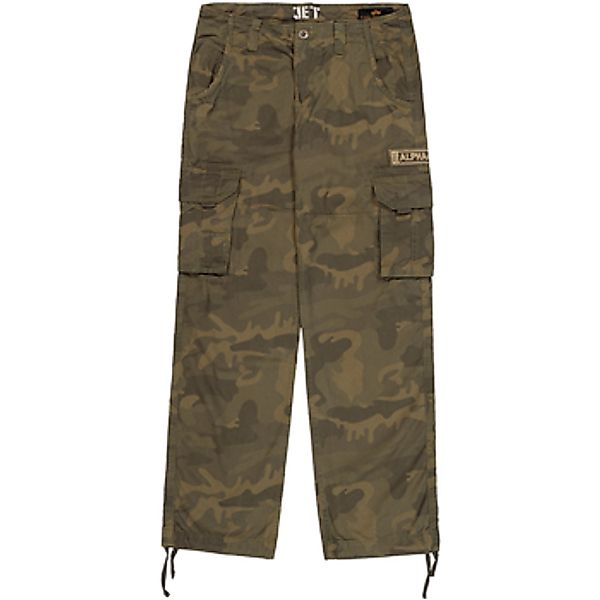 Alpha Industries  Cargohose Jet Pant Camo - olive camo günstig online kaufen