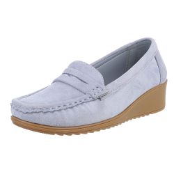 Ital-Design Elegante Mokassins mit Keilabsatz für günstig online kaufen