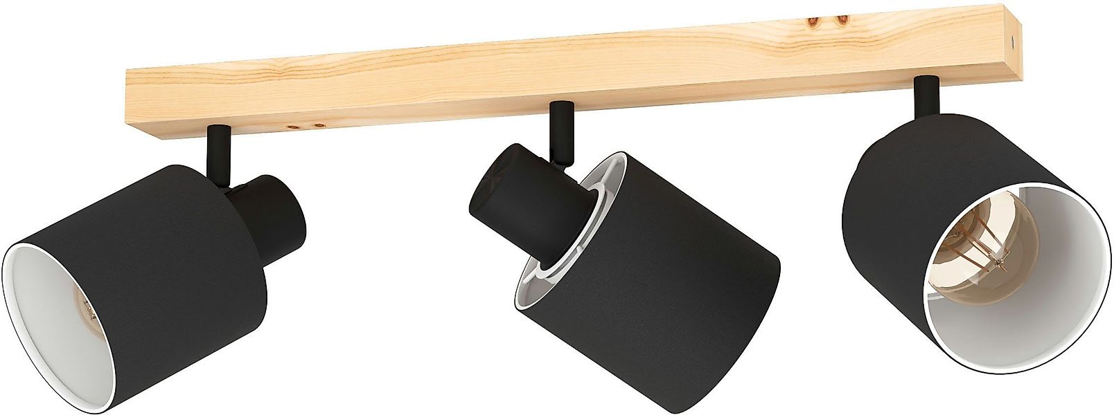 EGLO Deckenspot BATALLAS Deckenstrahler, Holz, Stahl günstig online kaufen