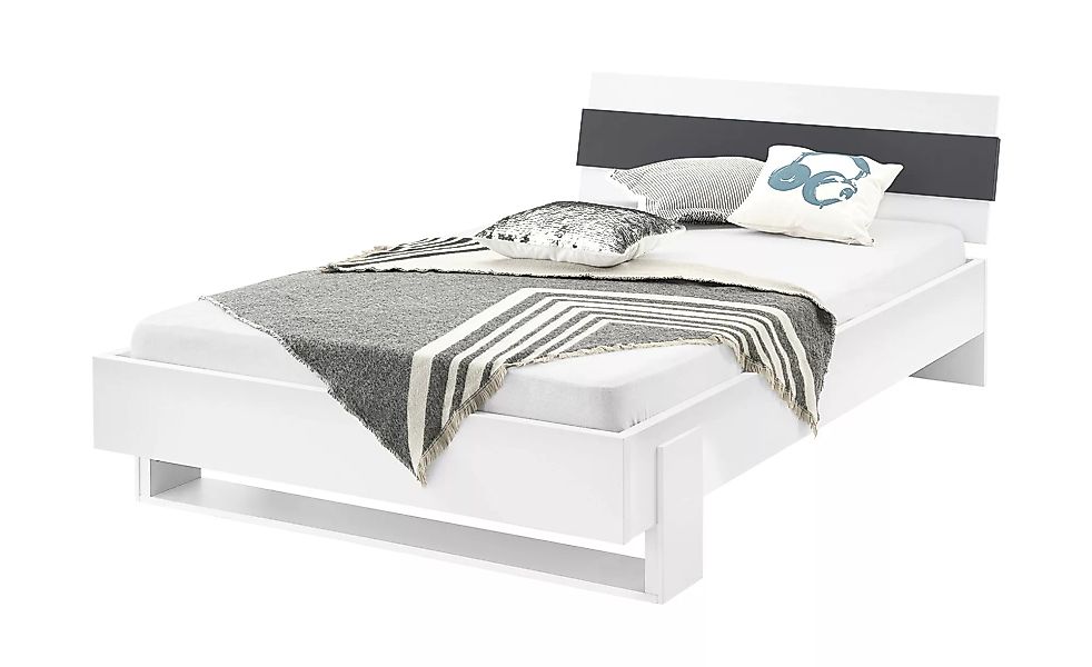 Bettgestell - weiß - 128,8 cm - 78 cm - 210 cm - Betten > Bettgestelle - Mö günstig online kaufen