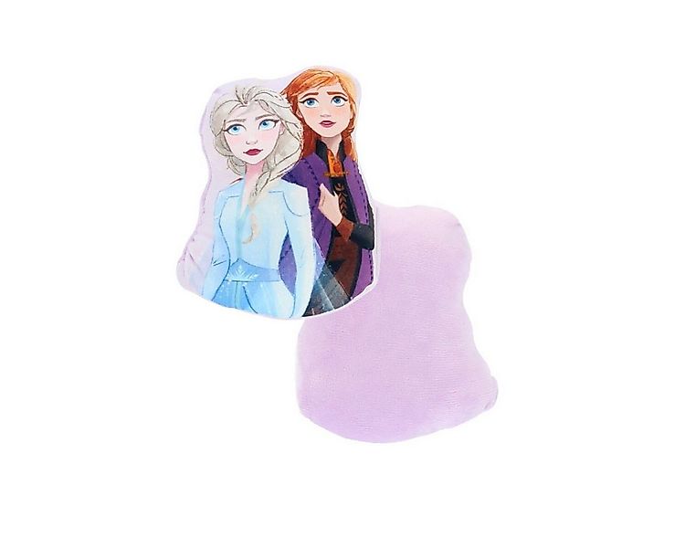 Disney Dekokissen Disney Frozen Mini-Kissen 15cm 3D Elsa & Anna Dekokissen günstig online kaufen