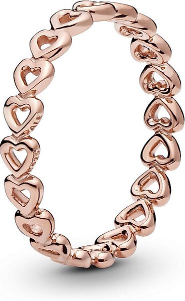 Pandora Fingerring Pandora Gereihte Herzen Ring 180177 Damenring günstig online kaufen