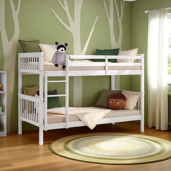 Homestyle4u Etagenbett 90x200 für 2 Kinder günstig online kaufen