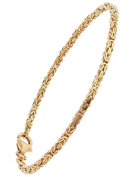 HOPLO Goldarmband Goldarmband Königskette Breite 2,0 mm 19 cm massiv 585-14 günstig online kaufen