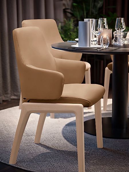 Stressless Polsterstuhl "Laurel" () Low Back mit Armlehne, Größe L, mit abg günstig online kaufen