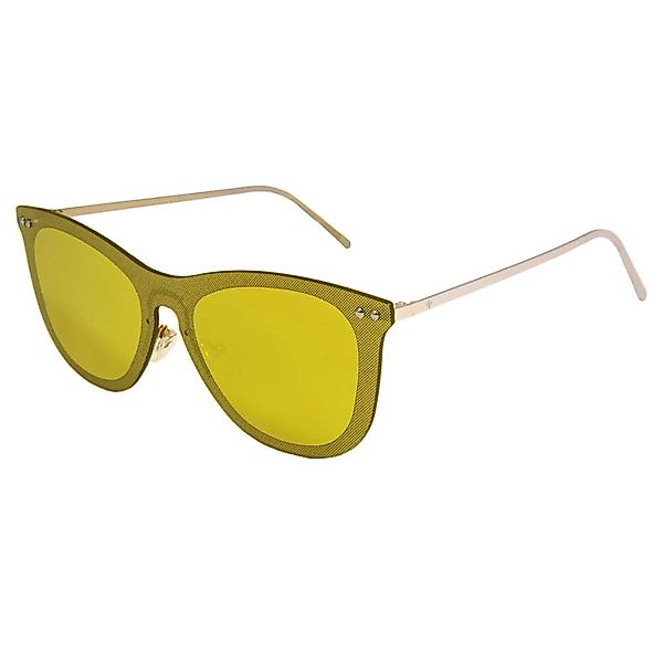 Lenoir Eyewear Saint Tropez Sonnenbrille CAT3 Space Flat Gold Revo Lens Wit günstig online kaufen