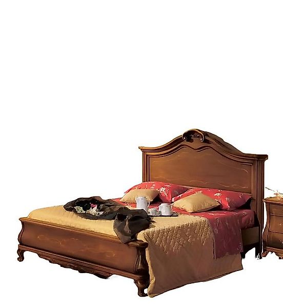 Xlmoebel Bett Doppelbett aus Holz im klassischen Stil für ein luxuriöses (1 günstig online kaufen