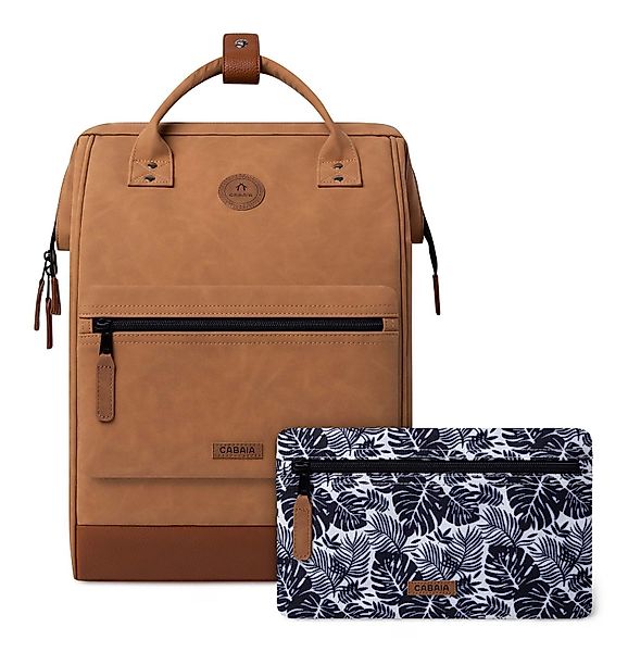 CABAIA Rucksack Vegan Nubuck Backpack (Set, günstig online kaufen