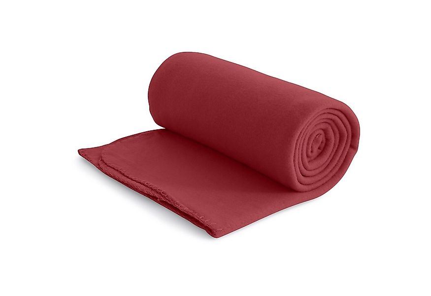 Wohndecke eco-line Fleecedecke ca. 130x160, wometo, OEKO-TEX®, 100% recycel günstig online kaufen