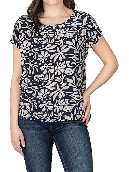 DENIMFY T-Shirt Damen Blusentop DFJule Regular Fit (1-tlg) Basic Kurzarm Bl günstig online kaufen