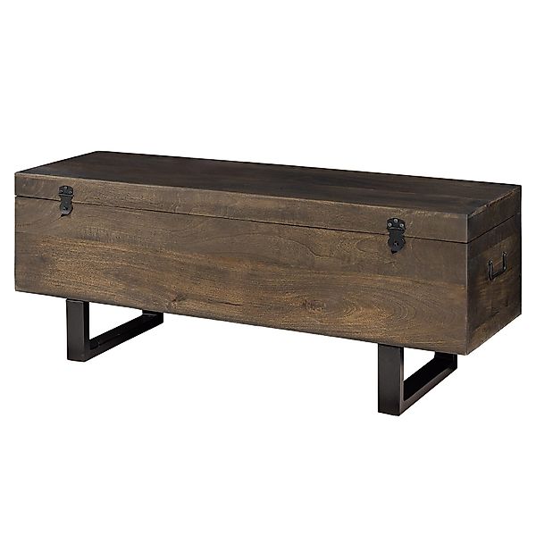 riess-ambiente Truhenbank FACTORY LOFT 115cm braun günstig online kaufen