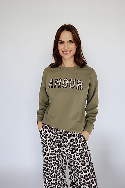 von Herzen Sweatshirt Sweatshirt mit Leo-Aufschrift günstig online kaufen