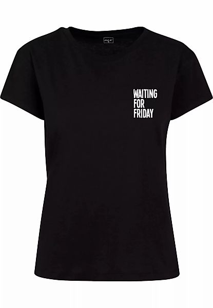MisterTee T-Shirt "MisterTee Damen Ladies Waiting For Friday Box Tee", (1 t günstig online kaufen
