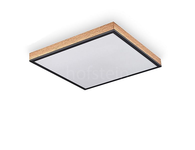 hofstein Deckenleuchte »Vacil« eckige Deckenlampe aus Metall in Schwarz/Bra günstig online kaufen