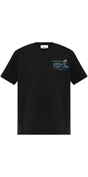 Casablanca Print-Shirt Casablanca Pentathlon T-Shirt Schwarz Herren XXL günstig online kaufen