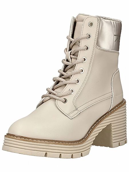 TOM TAILOR Stiefelette "Tom Tailor Stiefelette Lederimitat/Textil" günstig online kaufen