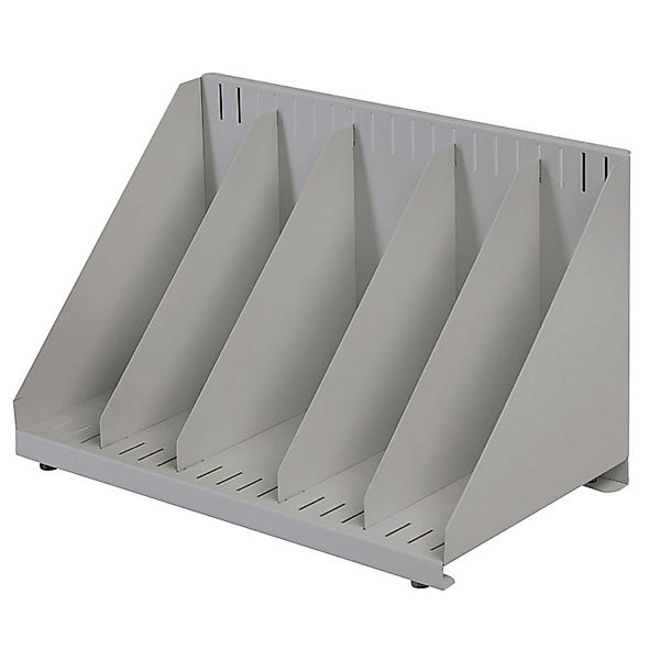 PROREGAL Sortierregal Aus Metall Mit 4 Trennwänden HxBxT 24,6 x 38,2 x 23 c günstig online kaufen